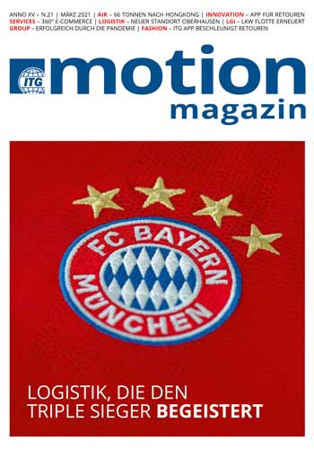 Cover des ITG Motion Magazins No.21